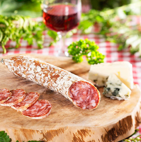 Blauschimmelkäse Salami von Salaisons du Val d'Allier