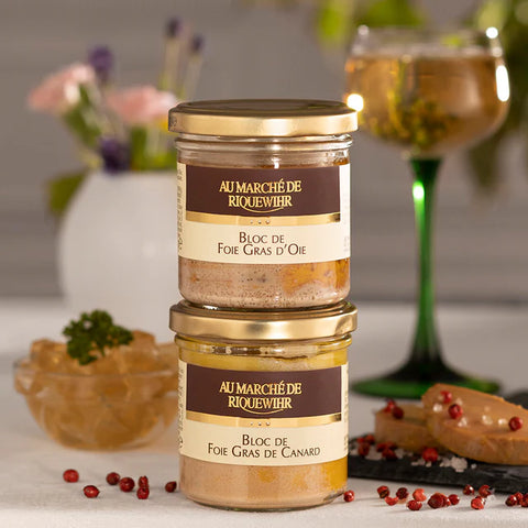 Gänseleber und Entenleber (240g) von Au marché de Riquewihr