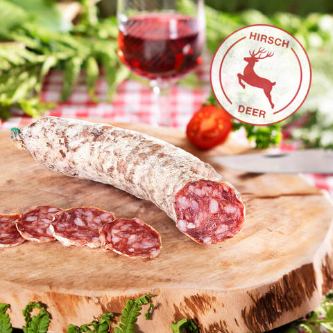 Hirsch Salami von Salaisons du Val d'Allier