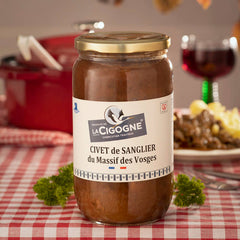 Wildschwein Ragout aus den Vogesen (750g)