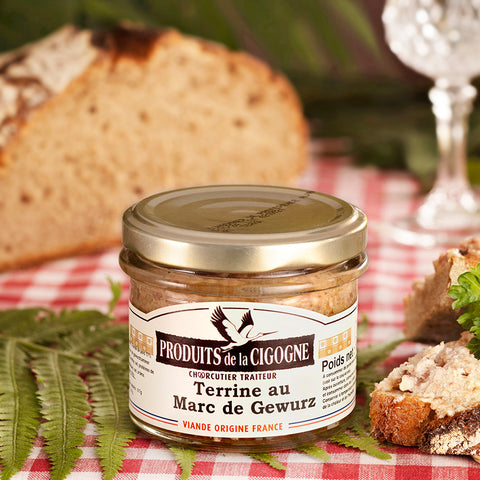 Terrine mit Marc de Gewürztraminer