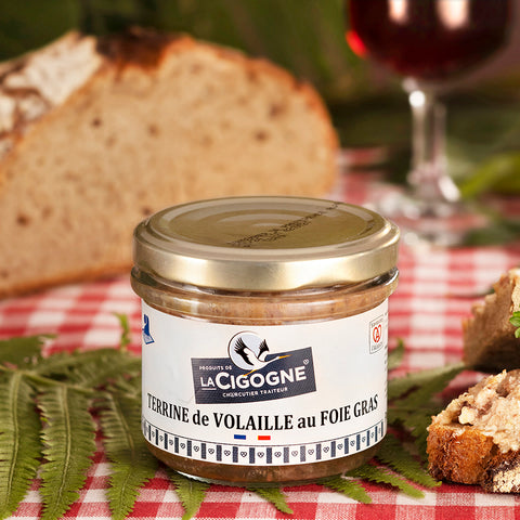 Geflügelterrine mit Entenleber