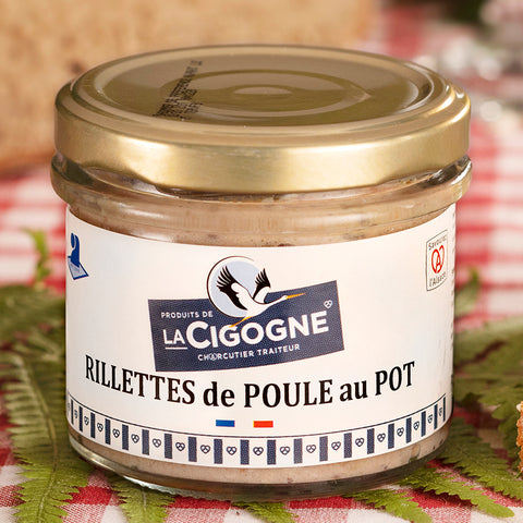 Rillette von Huhn im Topf (100g)
