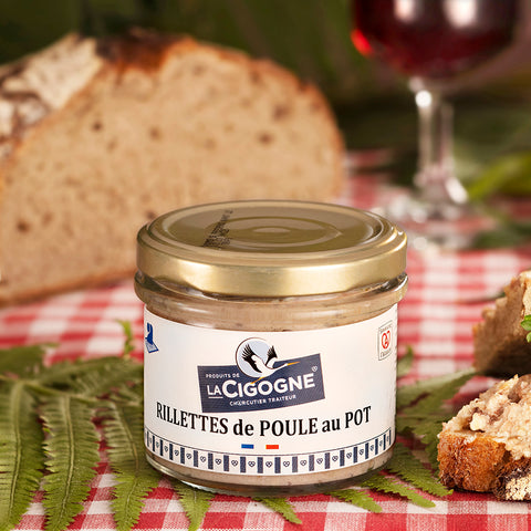 Rillette von Huhn im Topf (100g)