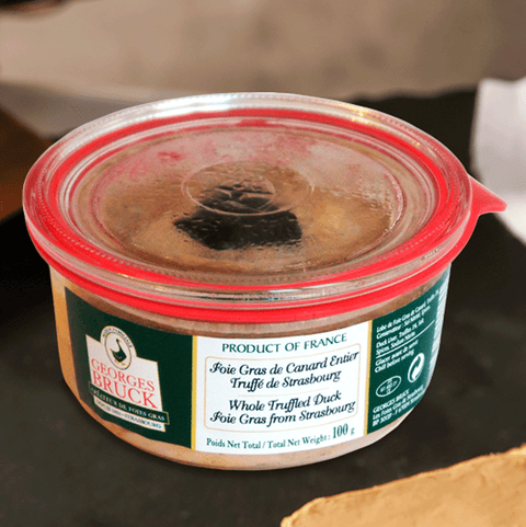 Ganze Entenleber mit 3 % Trüffeln (100g)