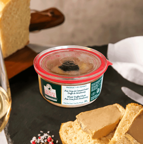 Ganze Entenleber mit 3 % Trüffeln (100g)