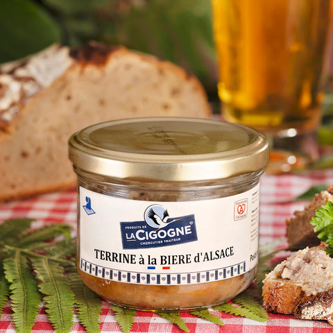 Terrine mit Elsässer Bier