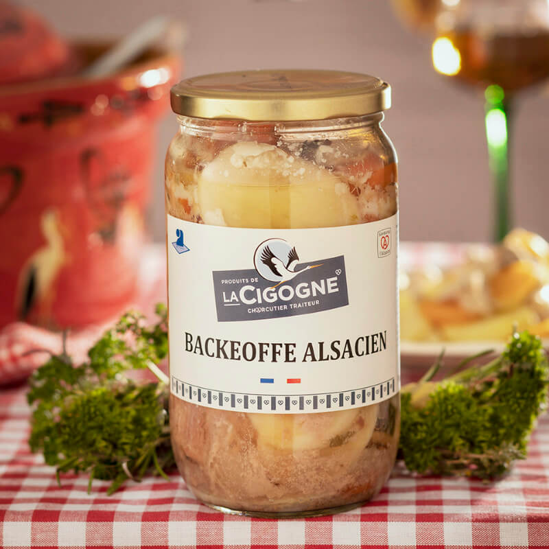 Elsässer Baeckeoffe online kaufen | Produits de la Cigogne - Elsass Gastro Elsässer Baeckeoffe online kaufen | Produits de la Cigogne - Elsass Gastro