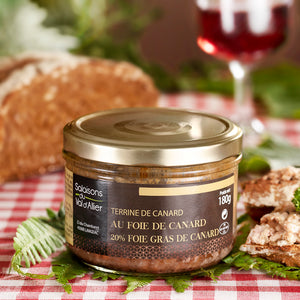 Terrine mit Entenleber 180g