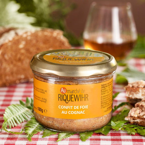Leberkonfit mit Cognac 180g