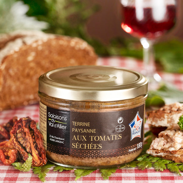 Terrine mit getrockneten Tomaten 180g