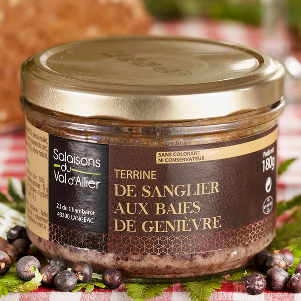 Wildschweinterrine mit Wacholderbeeren 180g