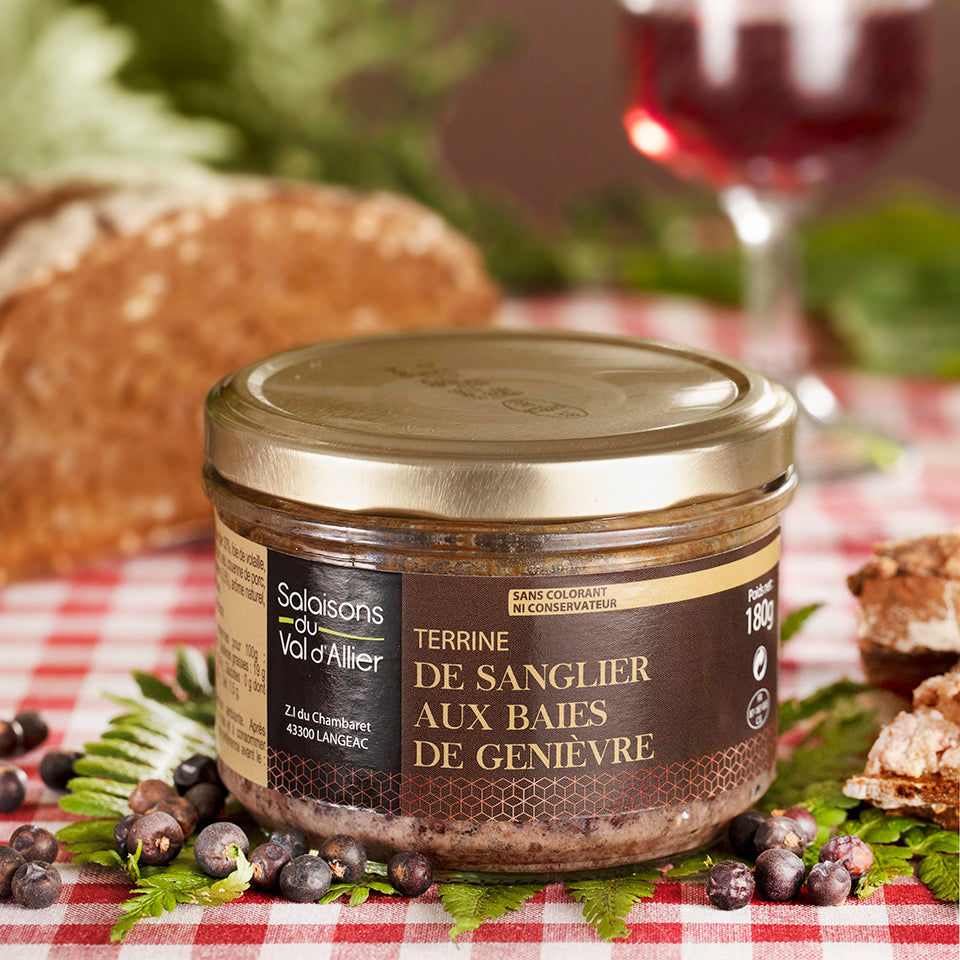 Wildschweinterrine mit Wacholderbeeren 180g