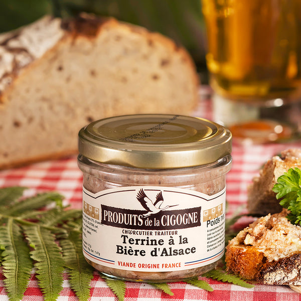 Terrine mit Elsässer Bier 100g